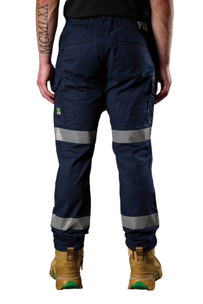 FXD Workwear Reflective Elastic Waist Stretch Ripstop Work Pant (WP12T)
