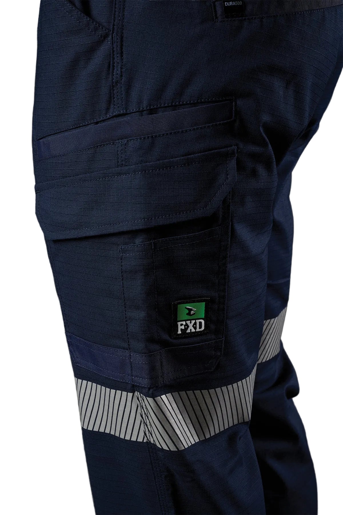 FXD Workwear Reflective Elastic Waist Stretch Ripstop Work Pant (WP12T)
