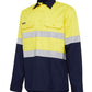 King Gee Hi Vis Reflective Closed Front Vented Shirt (K54007)