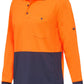 King Gee Workcool Hyperfreeze Hi-Vis Two Tone Long Sleeve Polo Shirt (K54235)