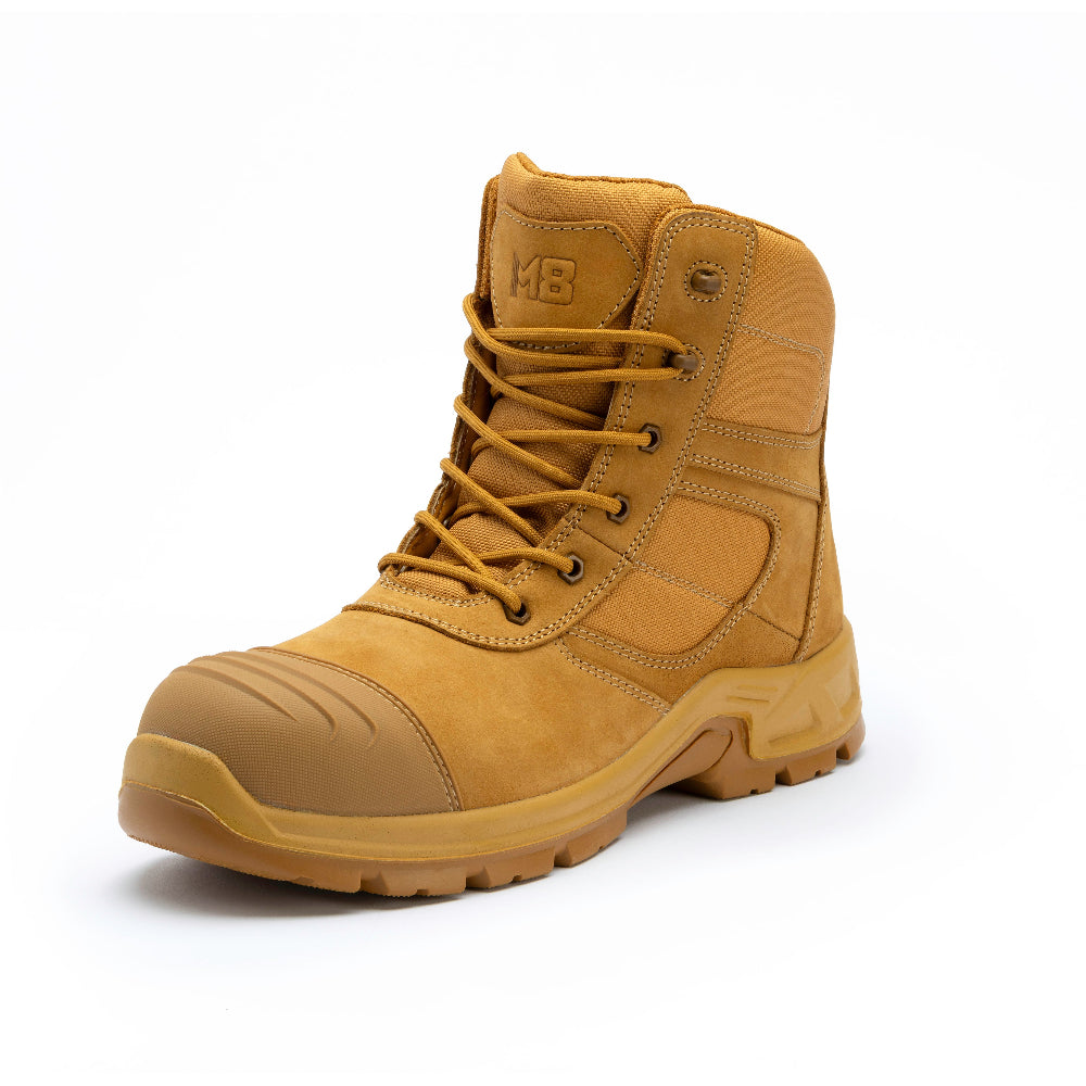 M8 Workwear High Zip Sided Boot 6 Cobber (M8SF001)