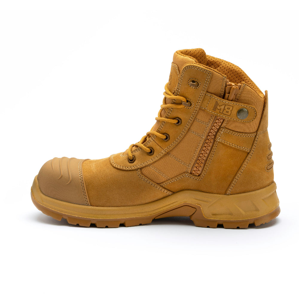 M8 Workwear High Zip Sided Boot 6 Cobber (M8SF001)