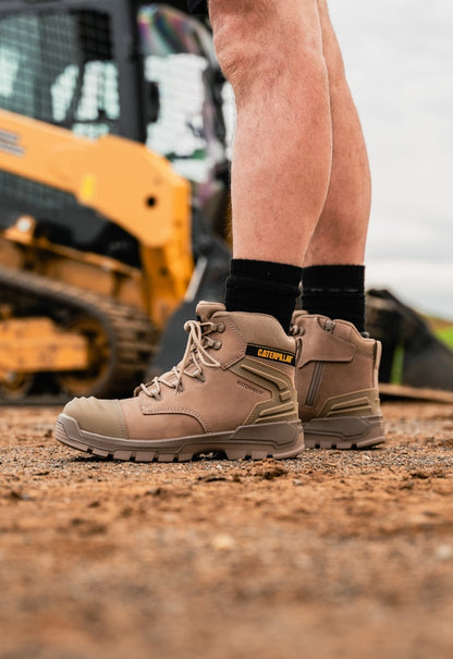 CAT Workwear Striver XL 6" AUS ZIP WP AT Safety Boot (P727060)