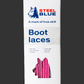 Steel Blue PK 10 Ladies Laces Retail