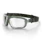 Safestyle Switches Clear/Green Frame Clear Lens Safety Glasses (SPSW1-0002)