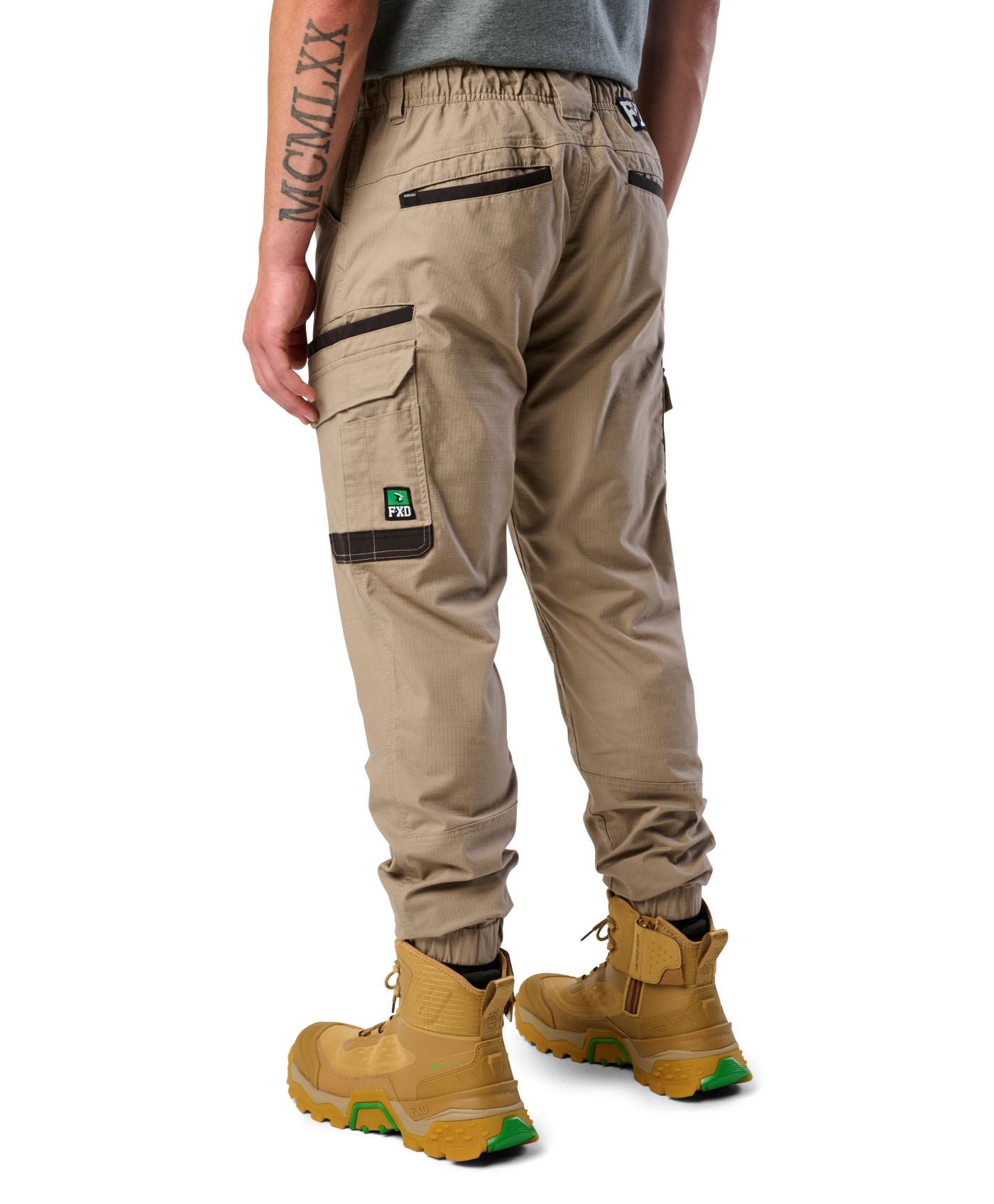 FXD Workwear Cuffed Elastic Waist Stretch Ripstop Pant (WP-12C)