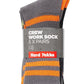Hard Yakka Padded Cotton Crew Work Sock - 5 Pack (Y20035)