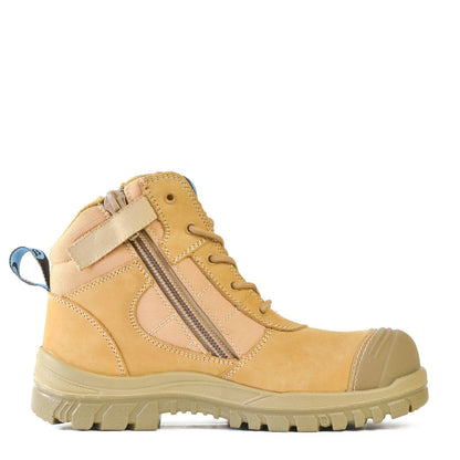Bata Zippy Zip/Lace Safety Boot (804-88841)
