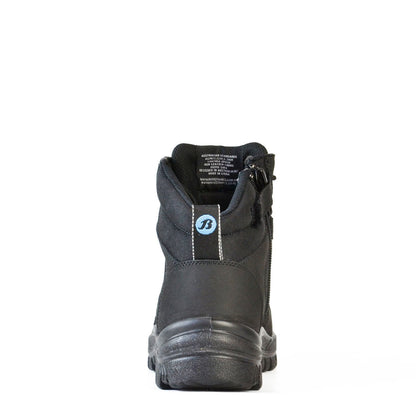 Bata Zippy Zip/Lace Safety Boot (804-66641)