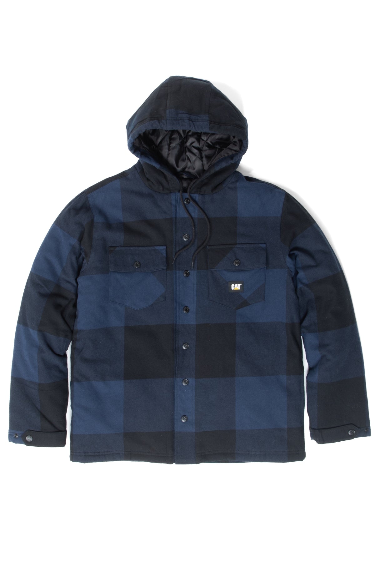 CAT Workwear Hooded Flannel Shirt Jacket (1040045)