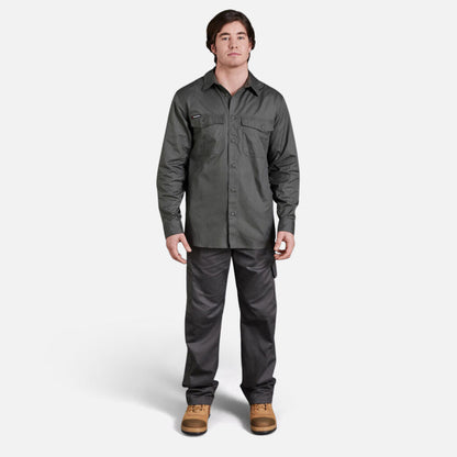 King Gee Workcool 2 Lightweight Ripstop Long Sleeve Work Shirt (K14820)