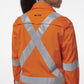 King Gee Women's Workcool Vented X Back Shirt (K44233)