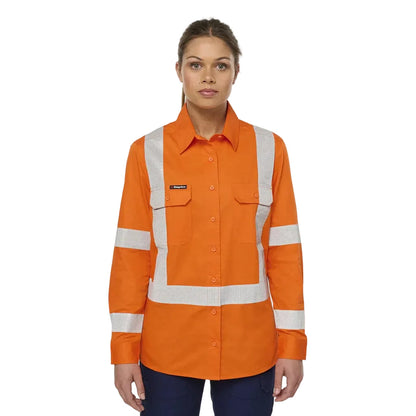 King Gee Women's Originals Vented NSW Rail Shirt (K44254)