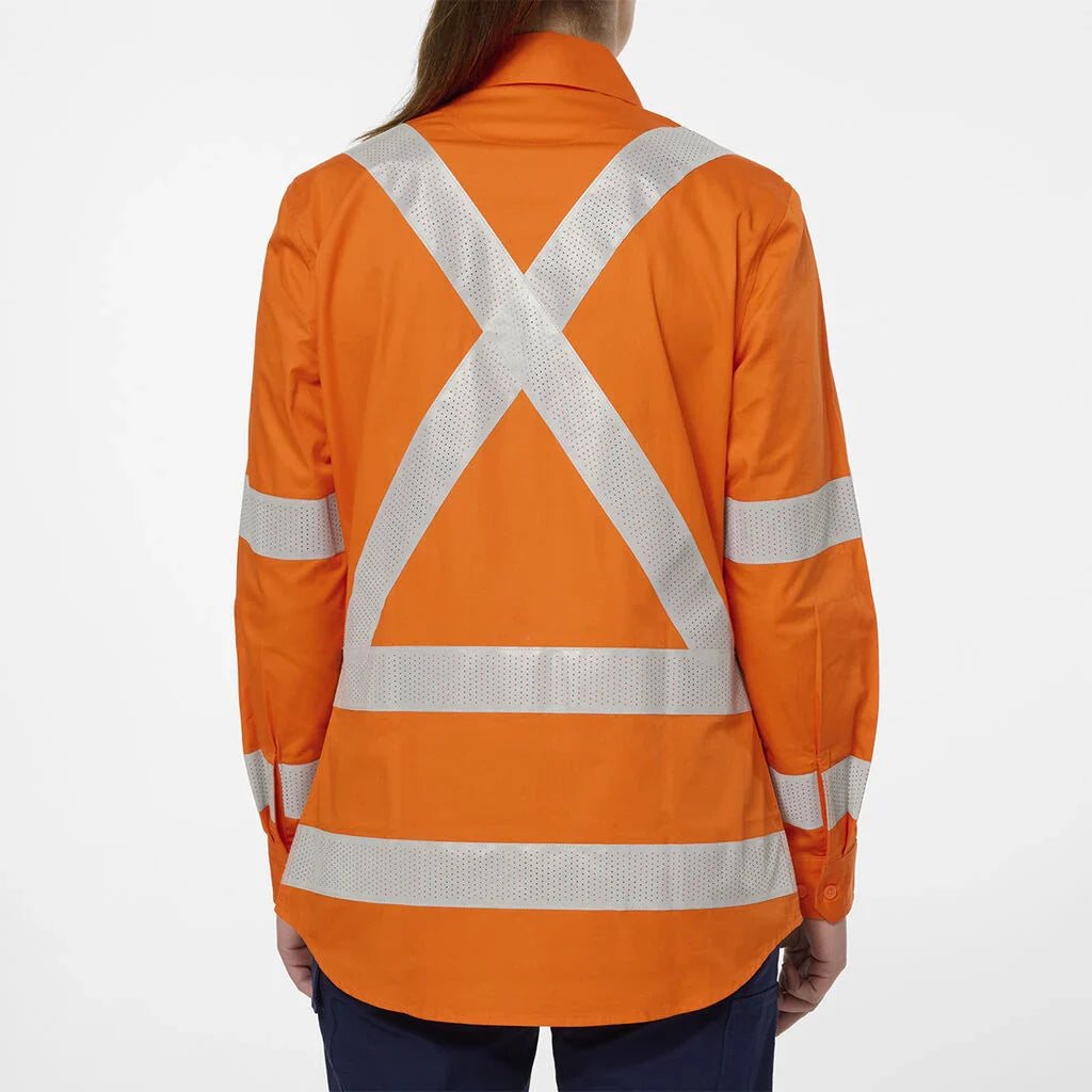 King Gee Women's Originals Vented NSW Rail Shirt (K44254)