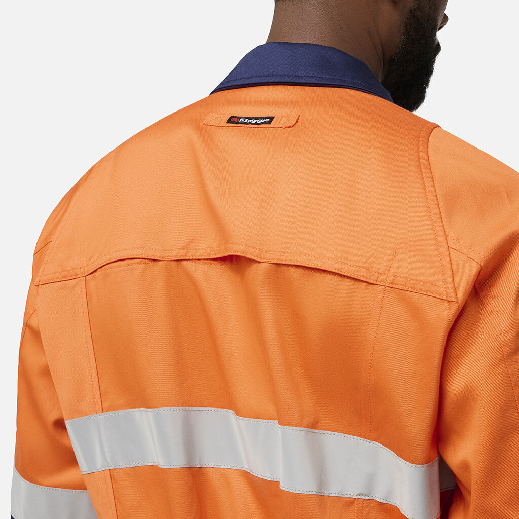 King Gee Originals Vented Spliced Hi-Vis Overall (K51006)