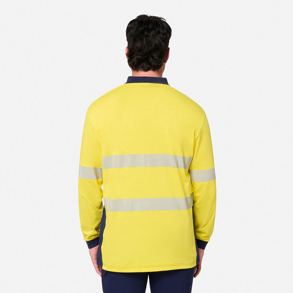 King Gee Originals Hi-Vis Spliced Cotton Polo (K54926)