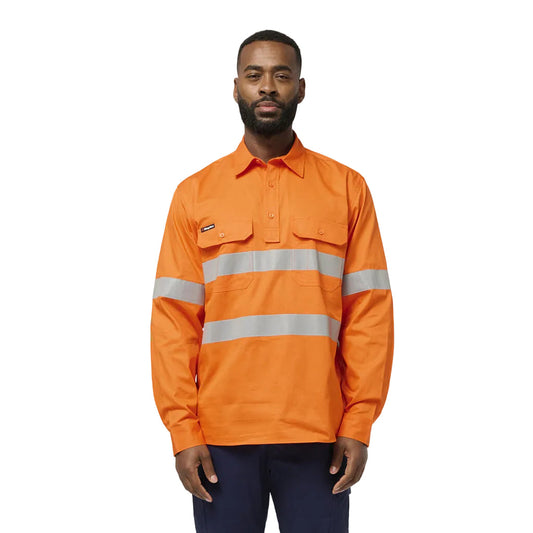 King Gee Originals Hi Vis Closed Front Shirt (K54934)