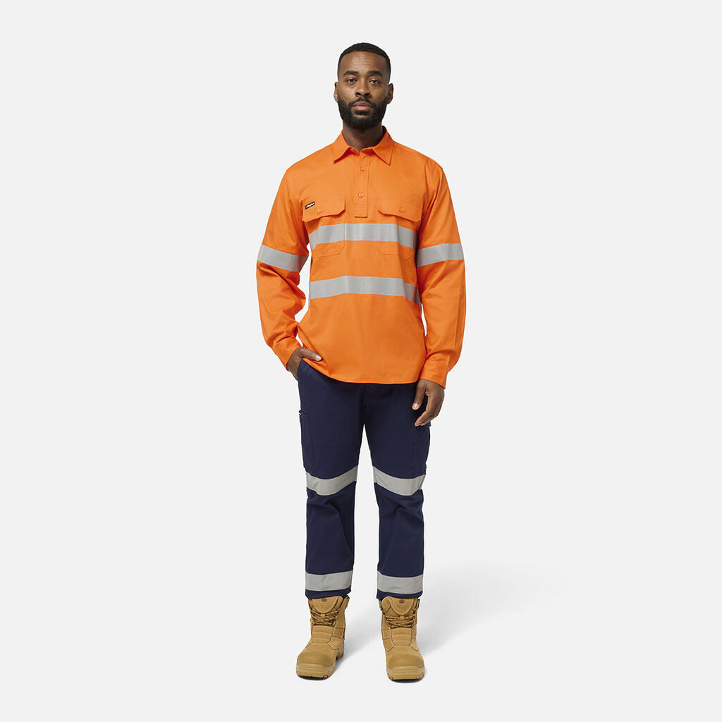 King Gee Originals Hi Vis Closed Front Shirt (K54934)