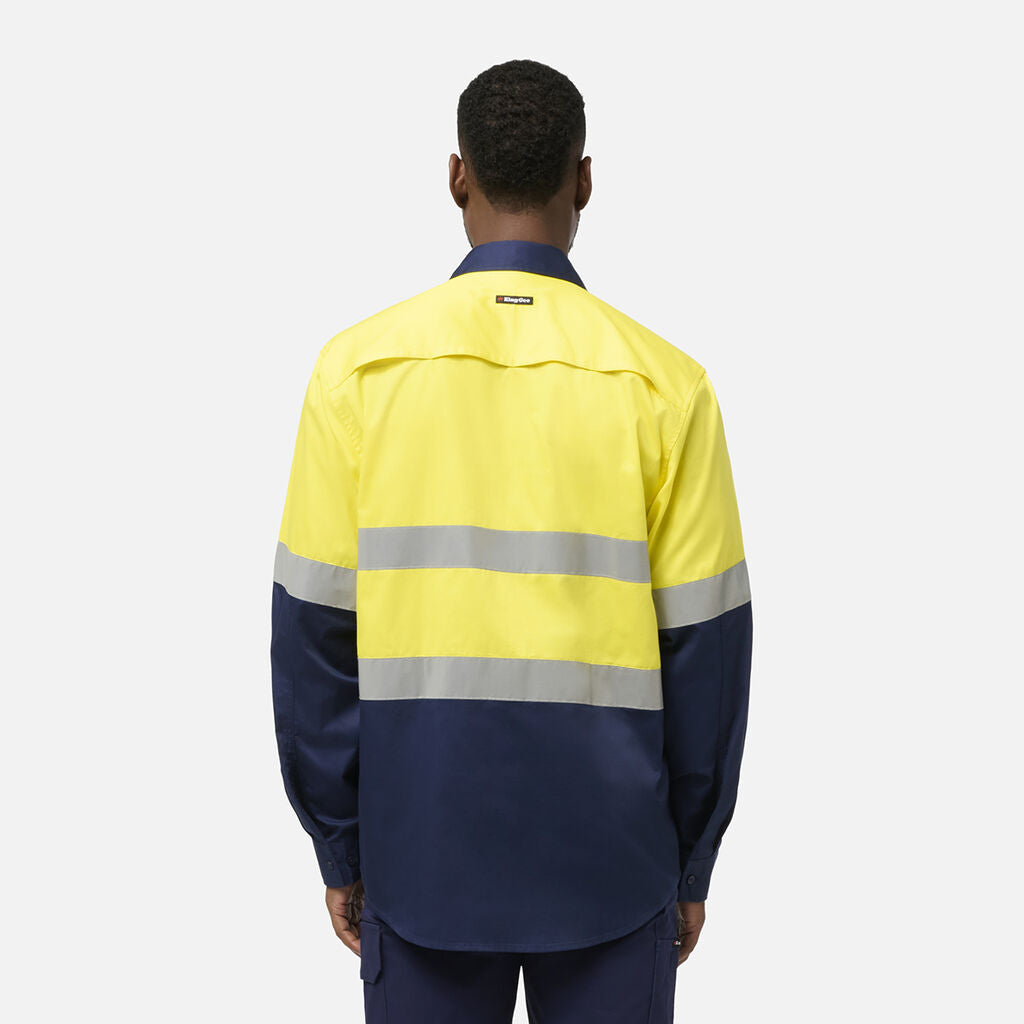 King Gee Originals Vented Spliced Drill Shirt (K54935)