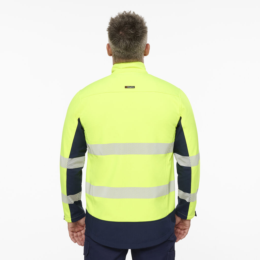 King Gee Originals Softshell Segmented Tape Jacket (K55009)