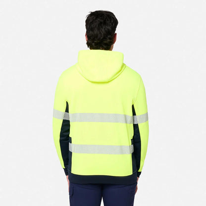 King Gee Originals Hi-Vis Spliced Full Zip Hoodie (K55018)