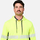 King Gee Originals Hi-Vis Spliced Full Zip Hoodie (K55018)