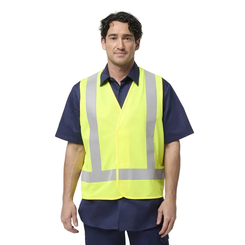 King Gee Originals Hi-Vis Safety X Back Vest (K57003)