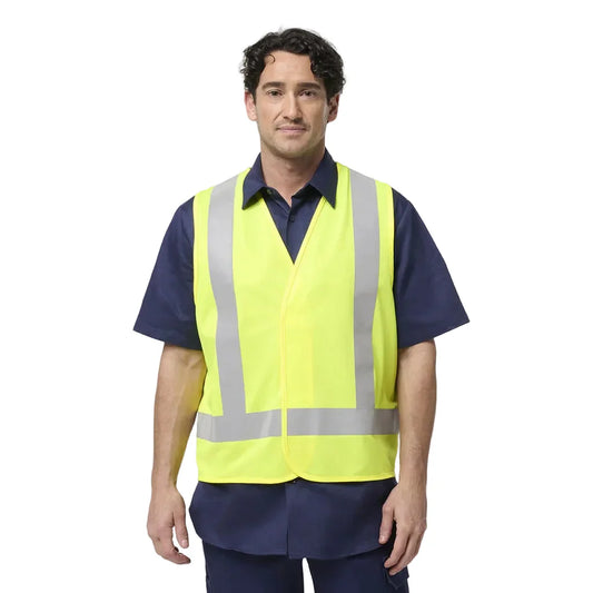 King Gee Originals Hi-Vis Safety X Back Vest (K57003)