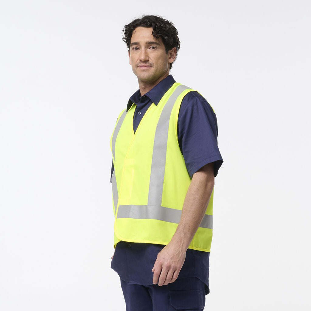 King Gee Originals Hi-Vis Safety X Back Vest (K57003)