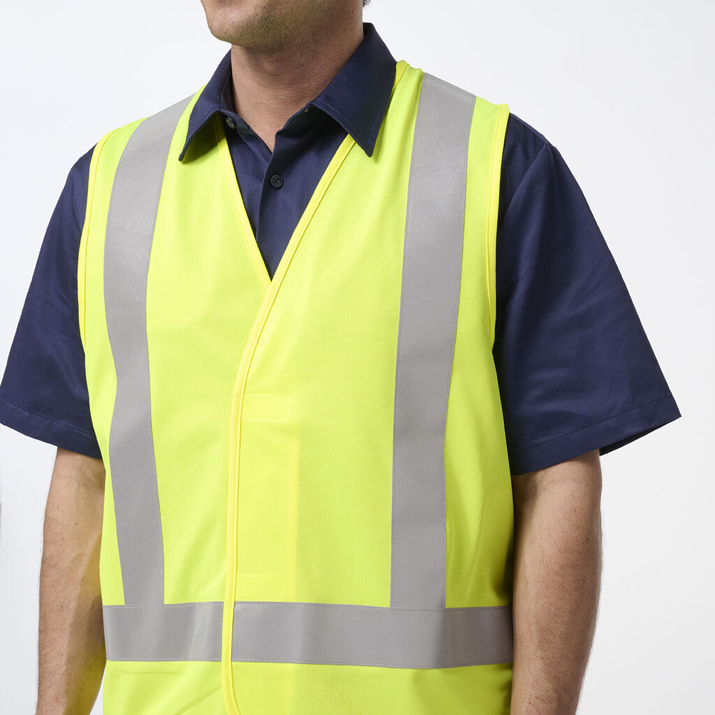 King Gee Originals Hi-Vis Safety X Back Vest (K57003)
