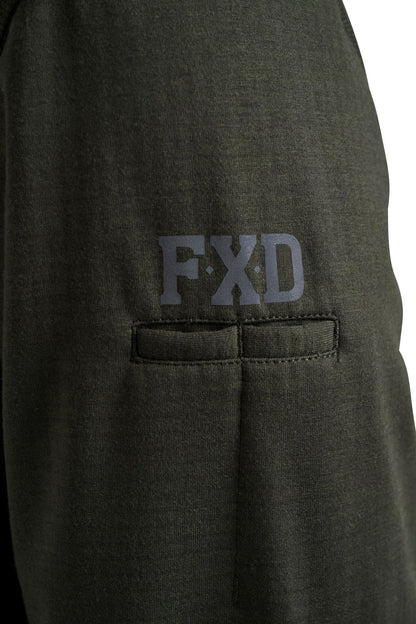 FXD Workwear Bonded 3-layer Membrane Fleece Zip Hoodie (WF3)