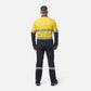 King Gee ShieldTec FR Hi Vis Two Tone Coverall With FR Tape PPE2 (Y00055)