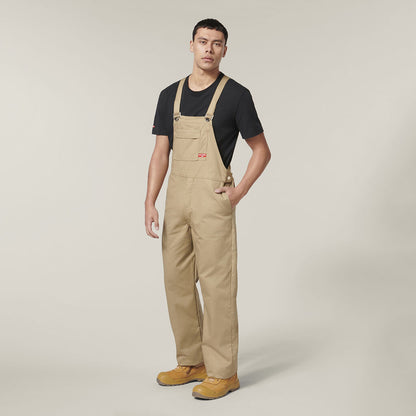 Hard Yakka Bib & Brace Cross Back Cotton Overall (Y01010)