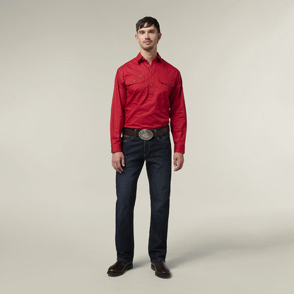 Hard Yakka Mustang Closed Front Work Shirt (Y04004)