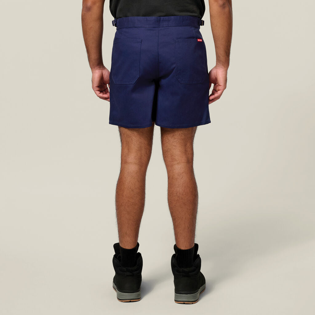Hard Yakka Relaxed Fit Cotton Drill Short With Side Tabs (Y05340)