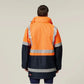 Hard Yakka Hi-Vis 4-In-1 Taped Wet Weather Jacket (Y06057)