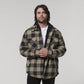 Hard Yakka Quilted Flannel Hooded Shacket (Y06690)