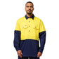 Hard Yakka Hi-vis 2 Tone Closed Front Long Sleeve Shirt With Gusset (Y07984)