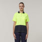 Hard Yakka Women's Short Sleeve Hi Vis Polo (Y08601)