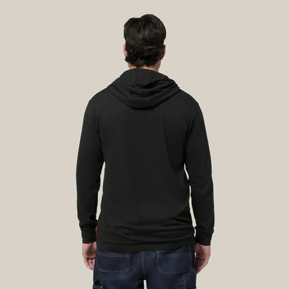 Hard Yakka Heritage Long Sleeve Tee With Hood (Y11244)