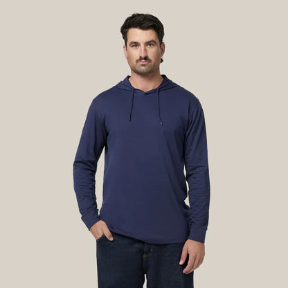 Hard Yakka Heritage Long Sleeve Tee With Hood (Y11244)