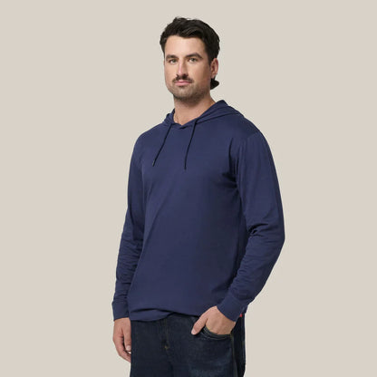 Hard Yakka Heritage Long Sleeve Tee With Hood (Y11244)