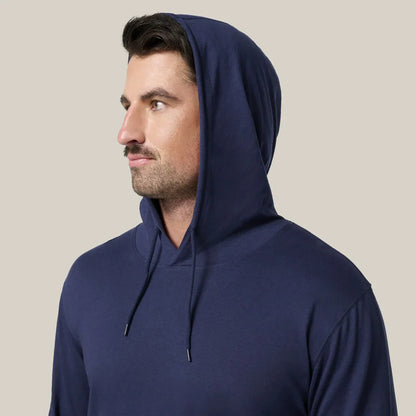 Hard Yakka Heritage Long Sleeve Tee With Hood (Y11244)