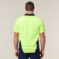 Hard Yakka Core Hi-Vis 2 Tone Vented Short Sleeve Polo (Y11396)