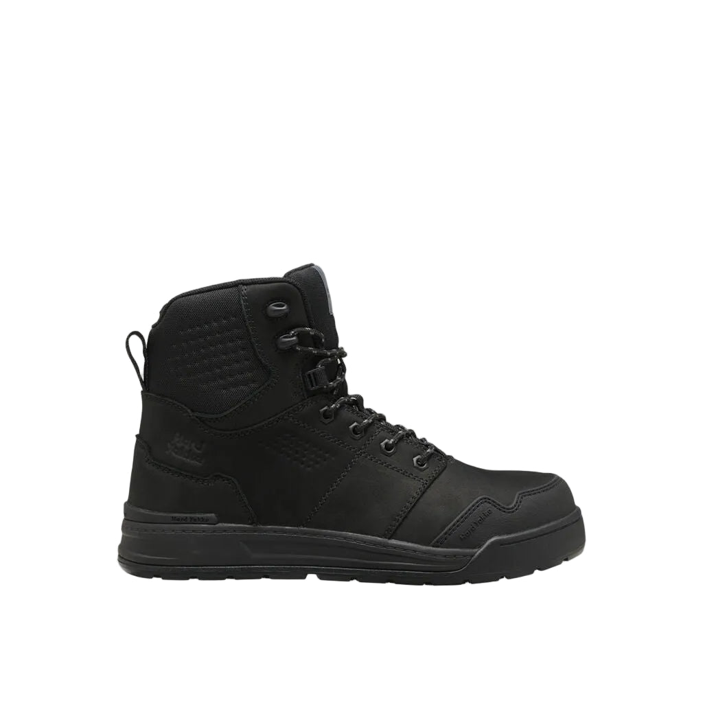 Hard Yakka Evolution Lace Up & Side Zip 6 Inch Steel Toe Safety Boot (Y60138)