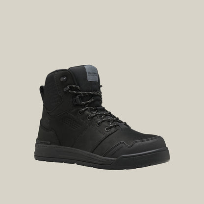 Hard Yakka Evolution Lace Up & Side Zip 6 Inch Steel Toe Safety Boot (Y60138)