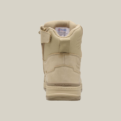 Hard Yakka Evolution Lace Up & Side Zip 6 Inch Steel Toe Safety Boot (Y60139)