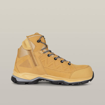 Hard Yakka Atomic Hybrid Lace Up & Side Zip Safety Boot (Y60280)
