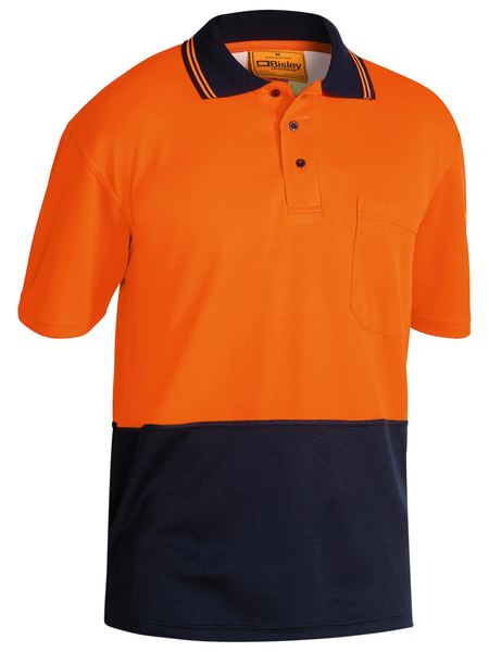 Bisley Hi Vis Polo Shirt  Short Sleeve (BK1234)