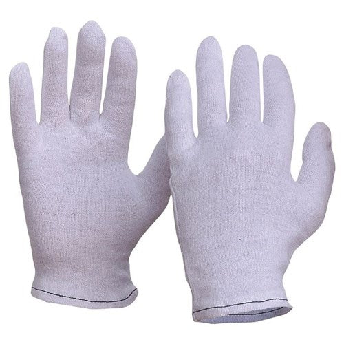 Pro Choice Interlock Poly/Cotton Liner, Hemmed Cuff Pair of 12 (342CL)